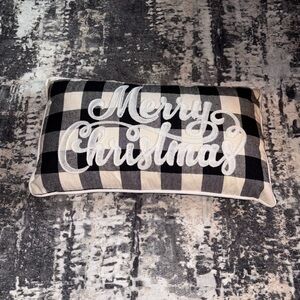 Merry Christmas decorative pillow
